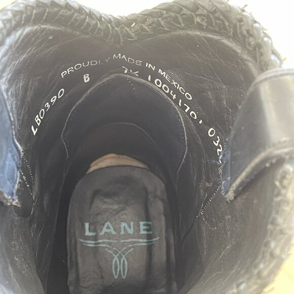 Lane Robin Snip Toe Booties Blue 7.5 - Picture 4 of 14